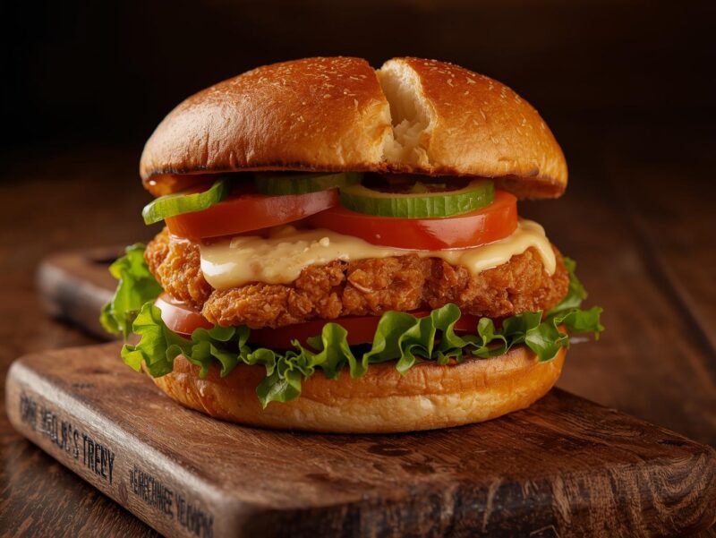 chicken burger