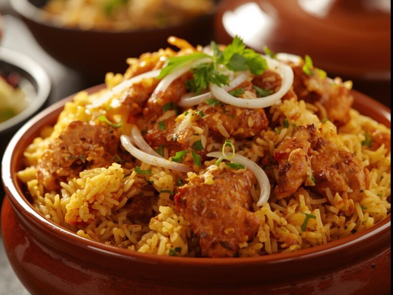 takeaway chicken biryani